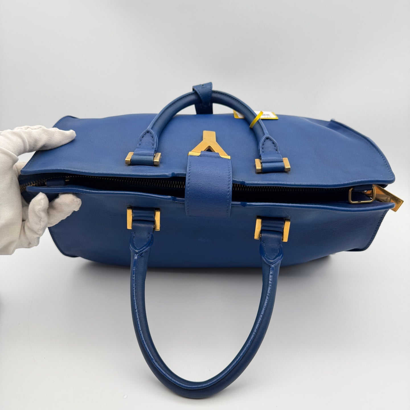 Saint laurent Leather Blue Shoulder Bag