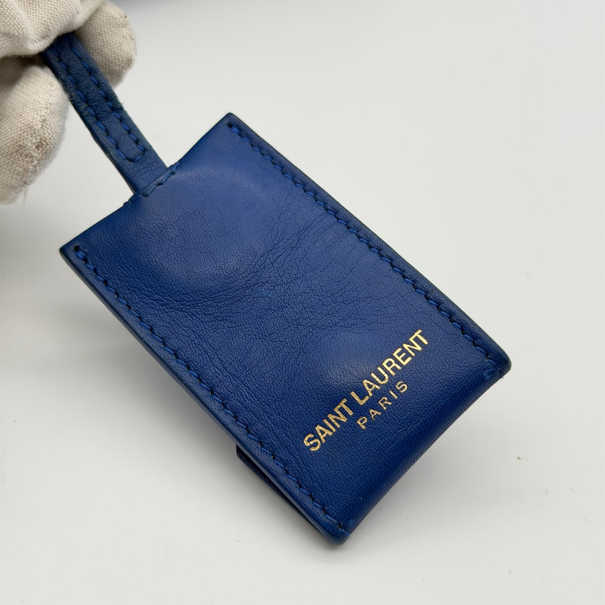 Saint laurent Leather Blue Shoulder Bag