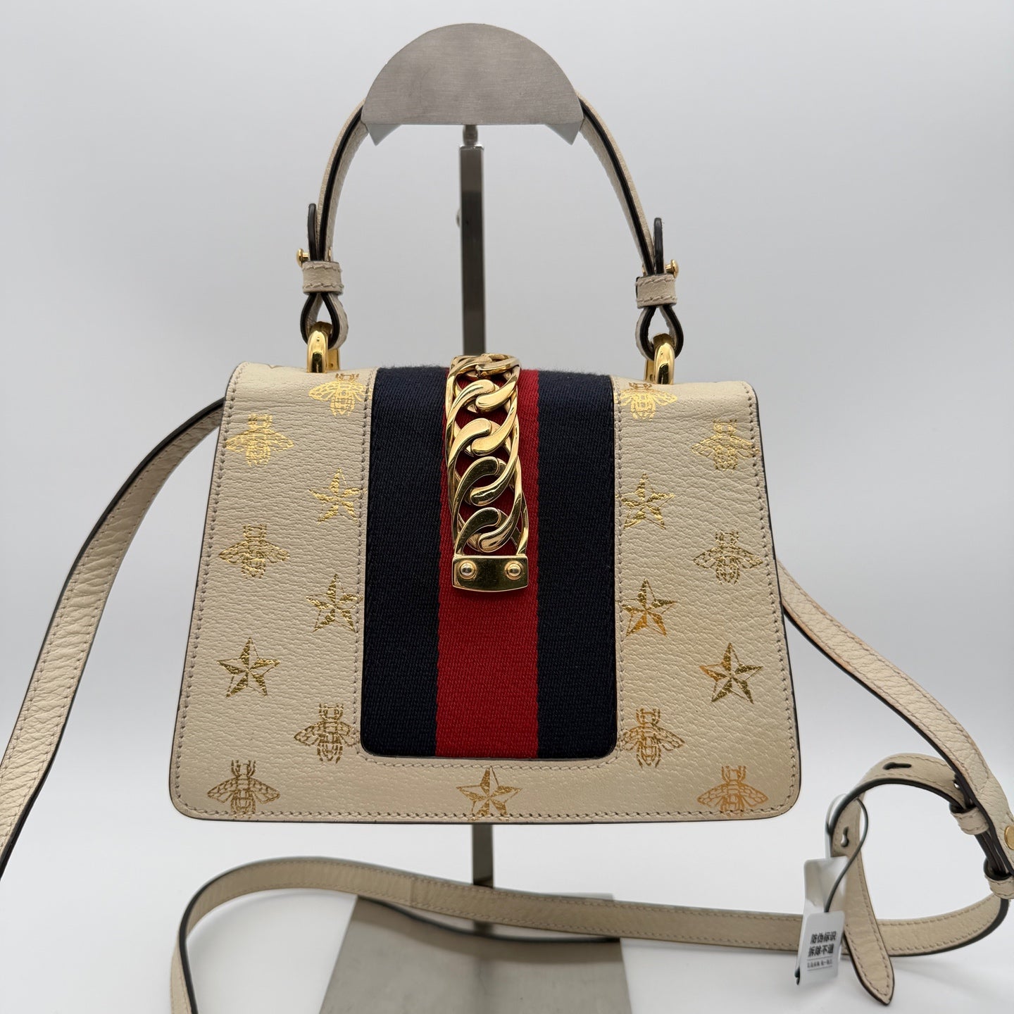 Gucci White Satchel