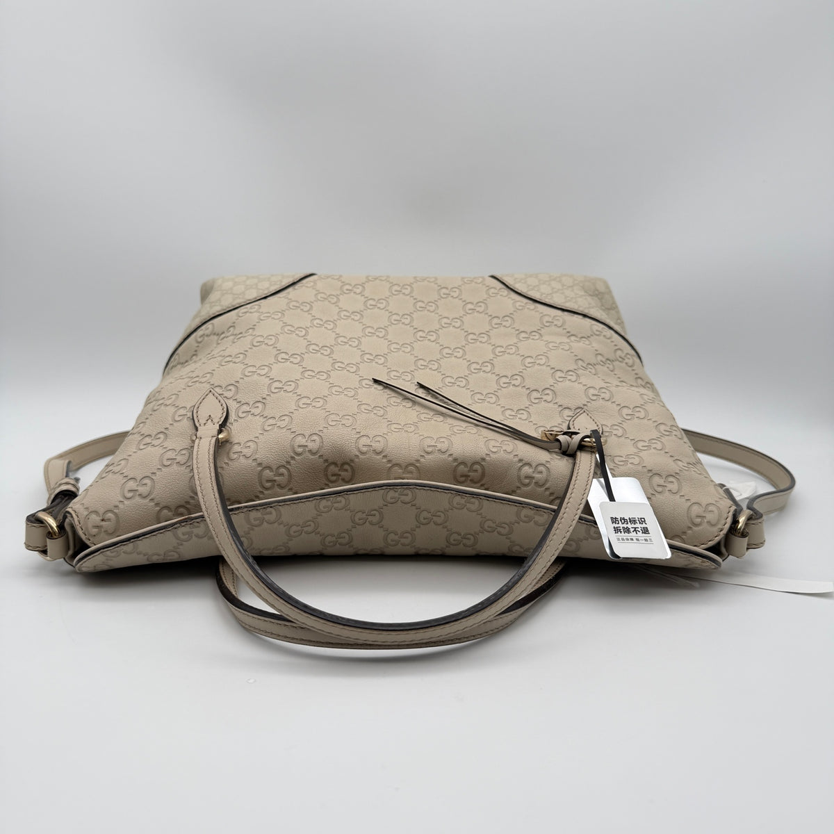Gucci Canvas White Shoulder Bag