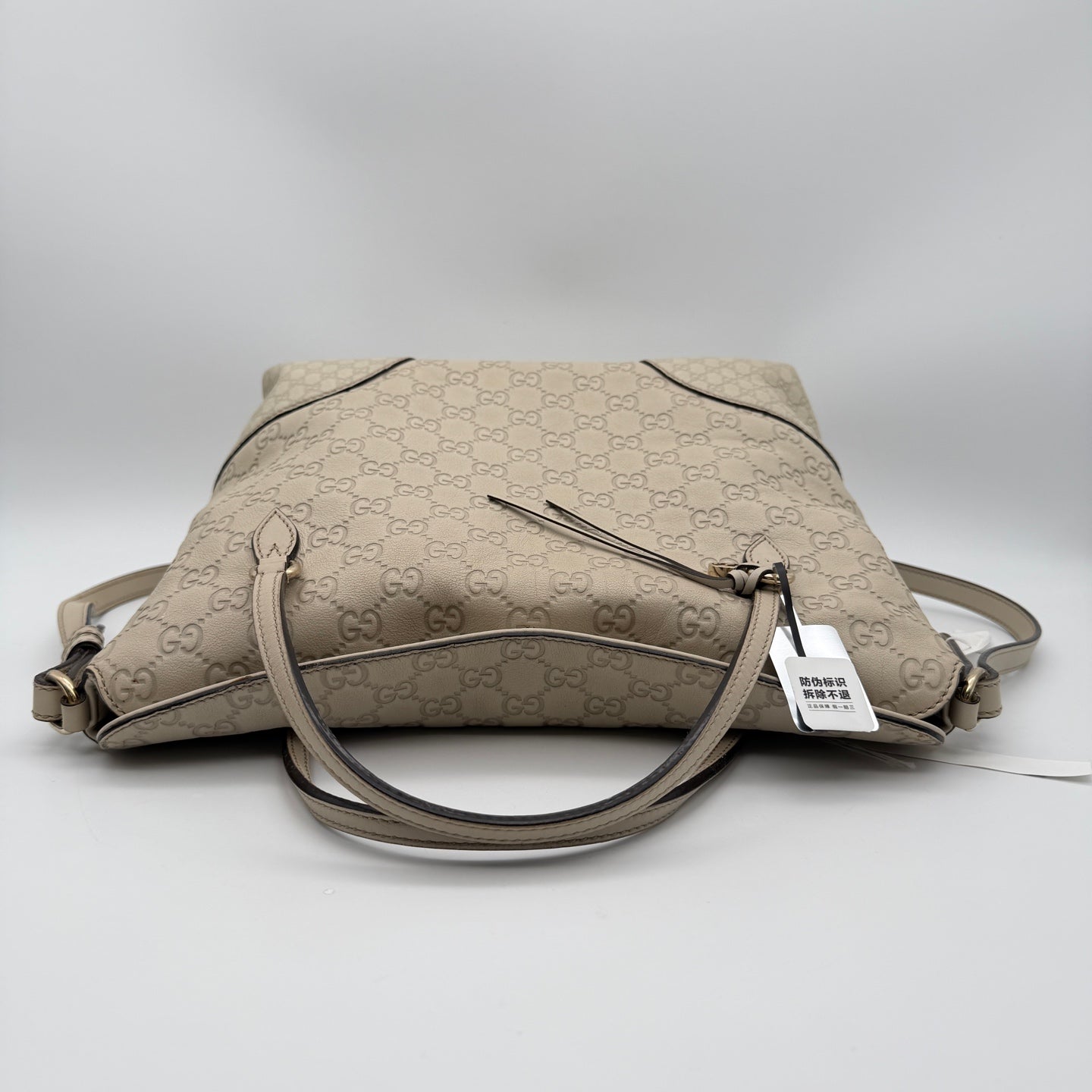 Gucci Canvas White Shoulder Bag