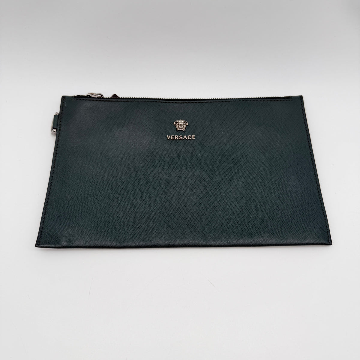 Versace Green Clutch
