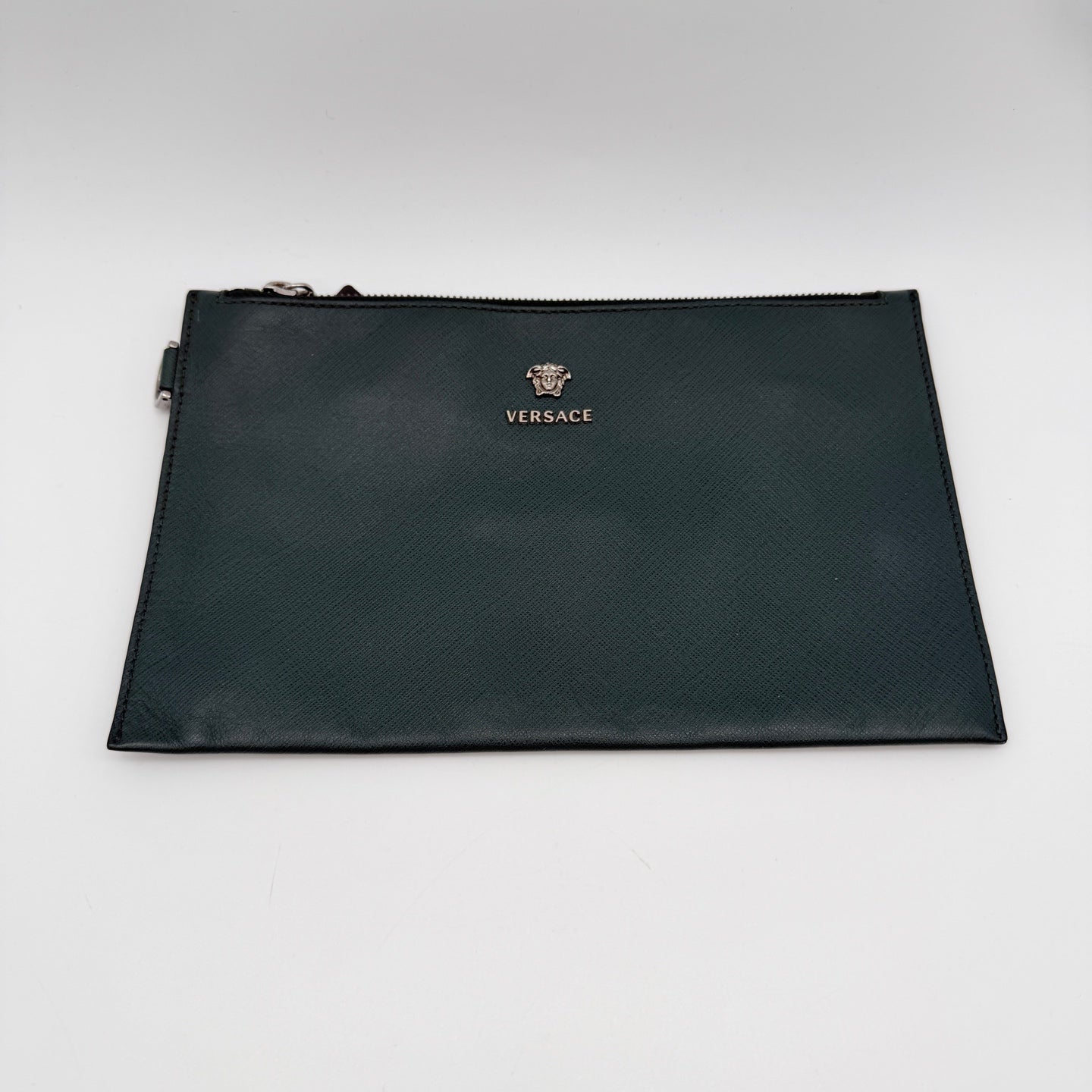 Versace Green Clutch