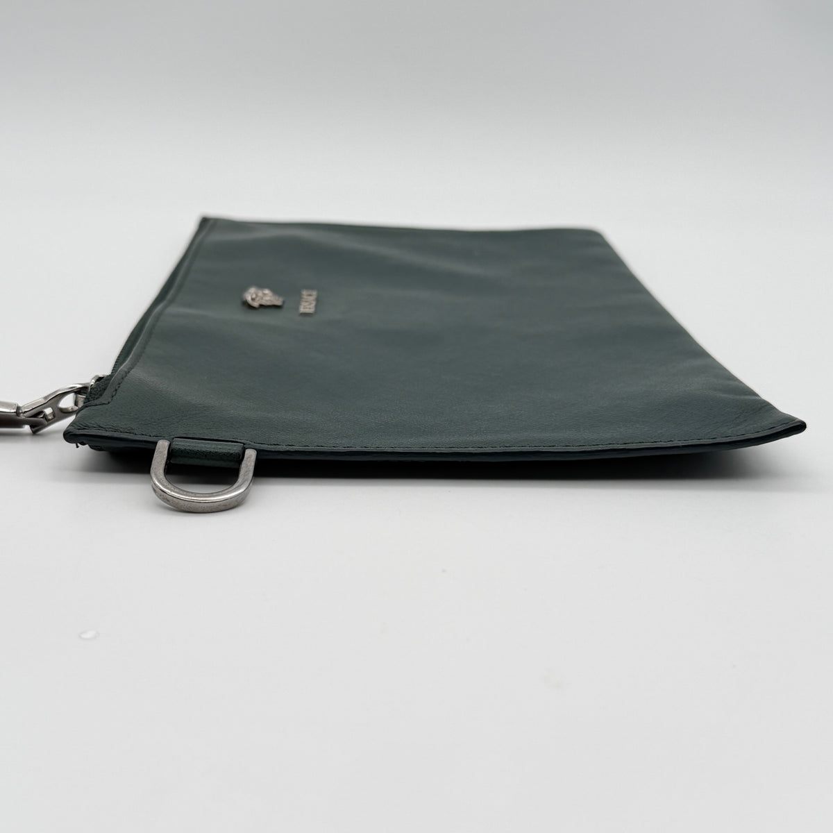 Versace Green Clutch