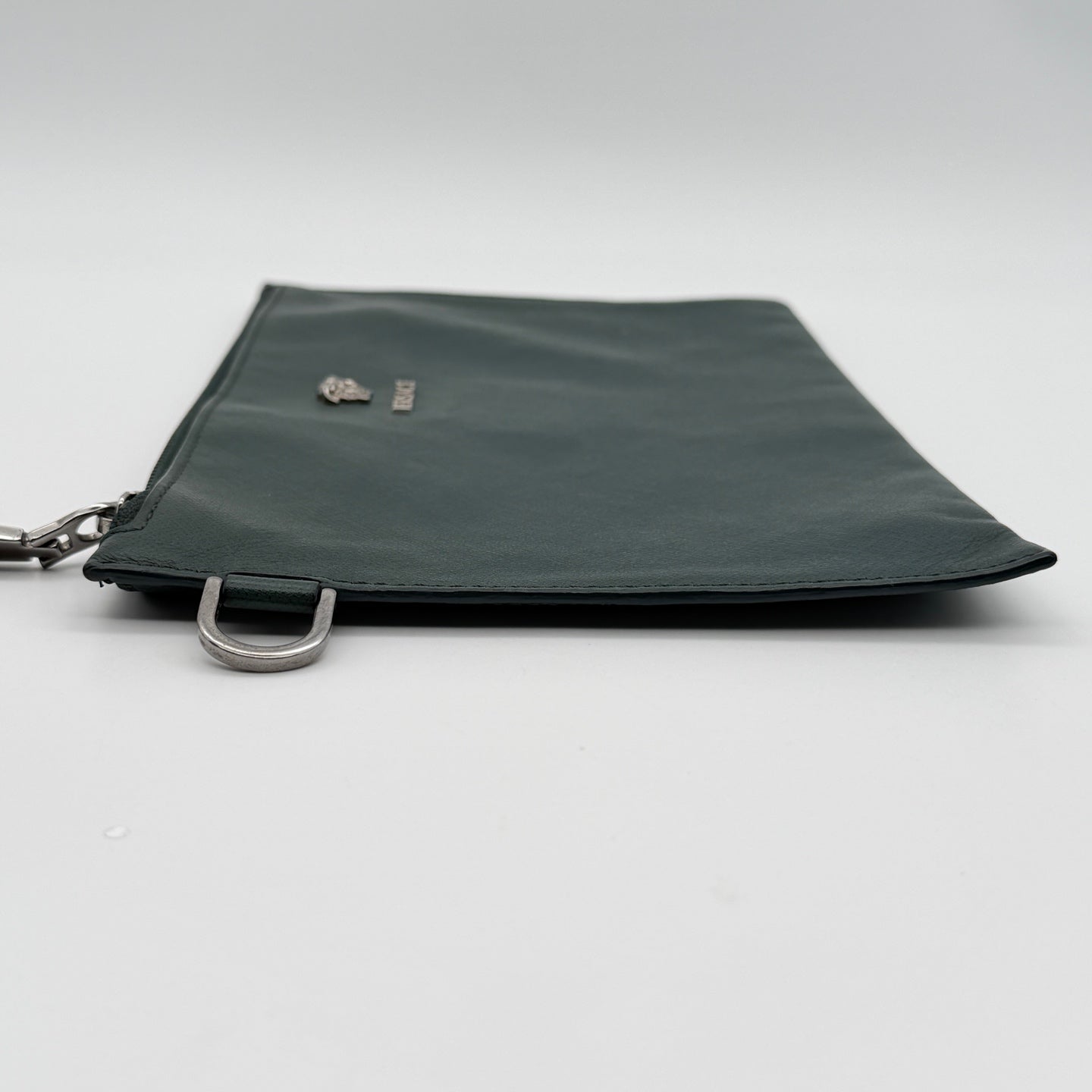 Versace Green Clutch