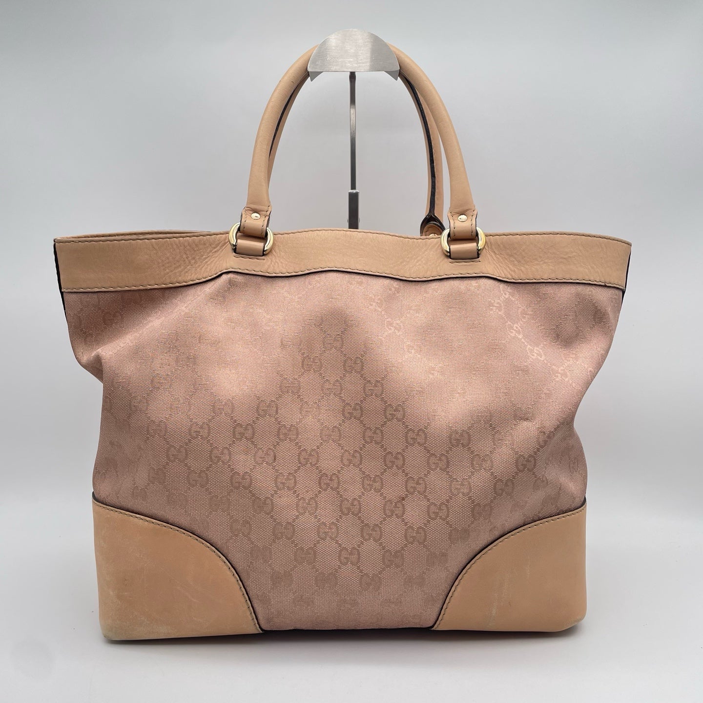 Gucci Canvas Pink Satchel