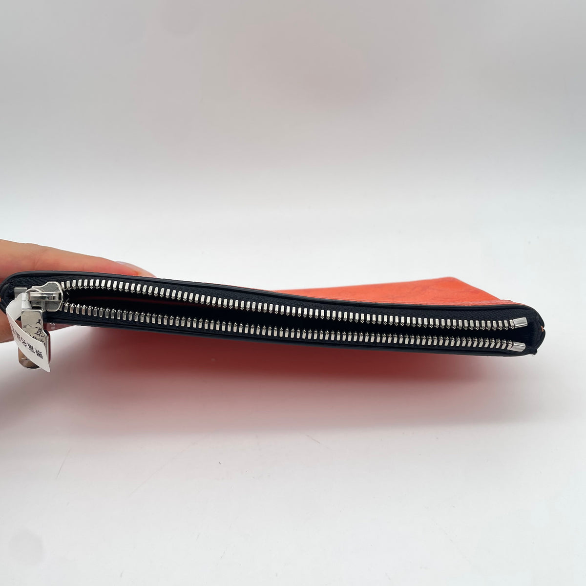 Louis Vuitton Canvas Orange Clutch