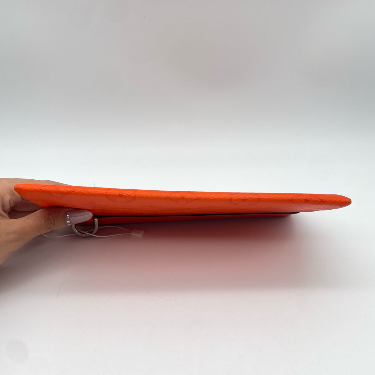Louis Vuitton Canvas Orange Clutch