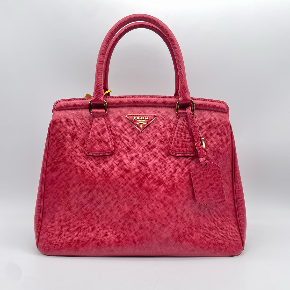 Prada Red Satchel