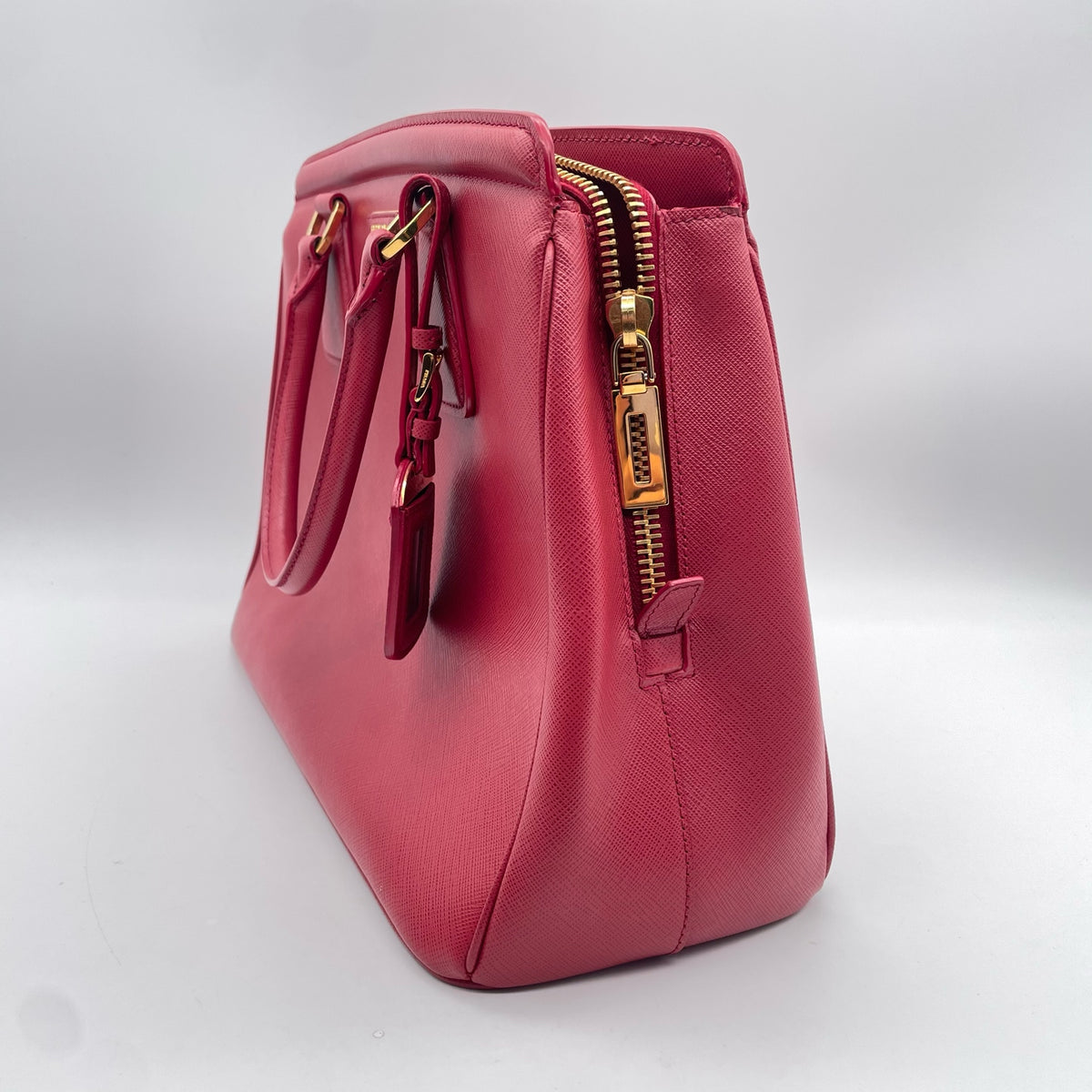 Prada Red Satchel