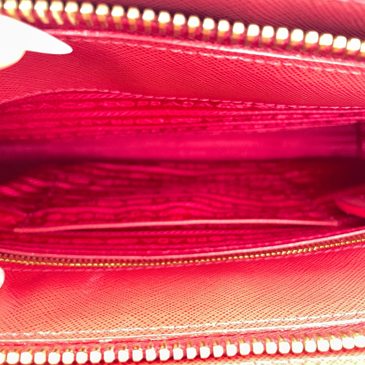 Prada Red Satchel