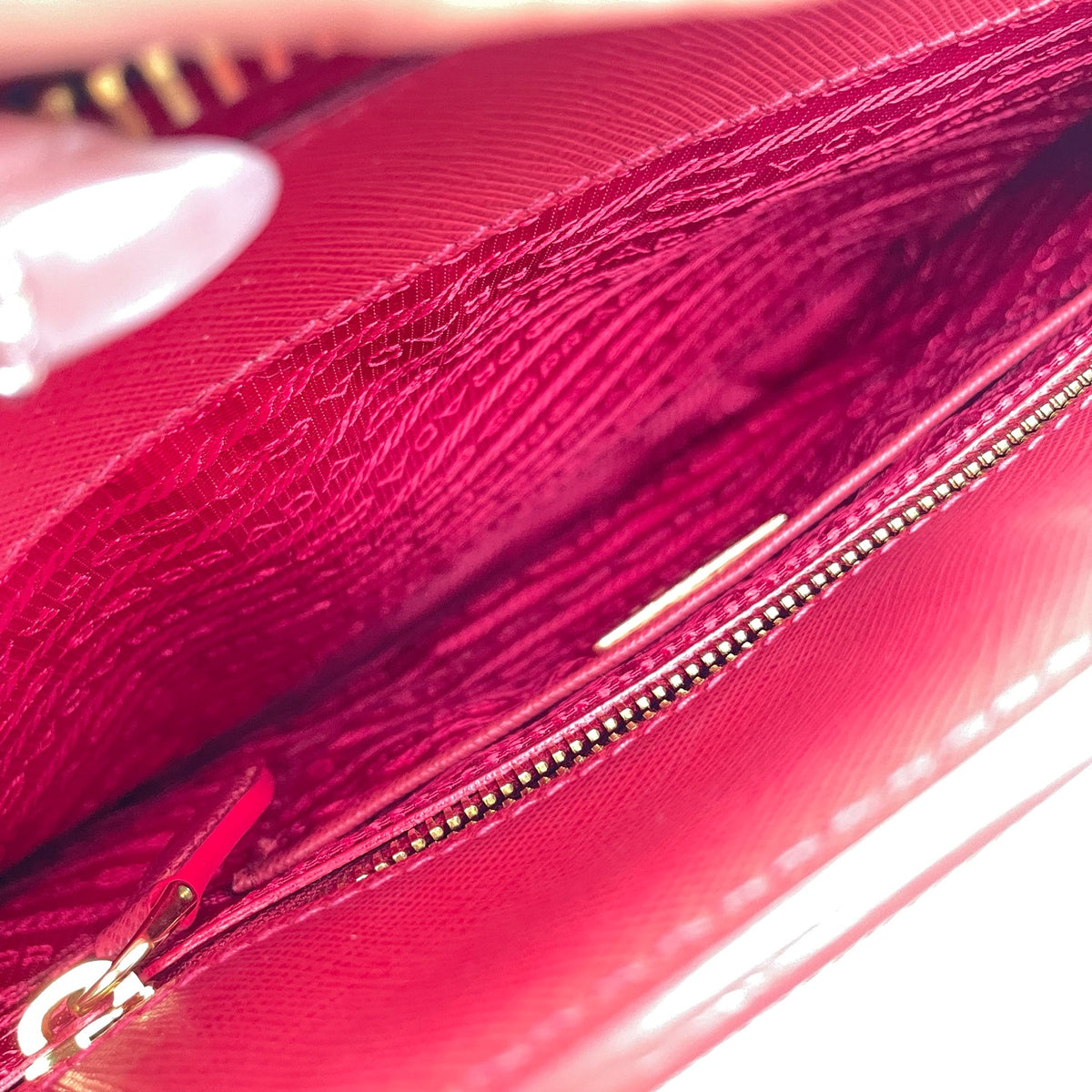 Prada Red Satchel