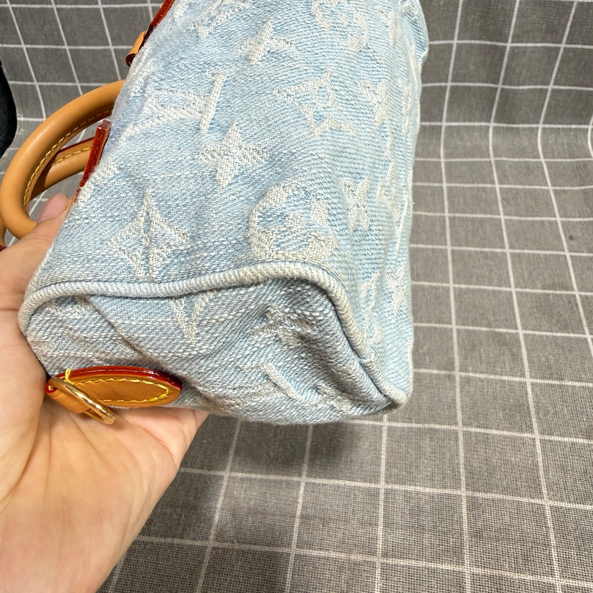 Louis Vuitton NANO SPEEDY gloves Cotton 16x10x7.5 M11212