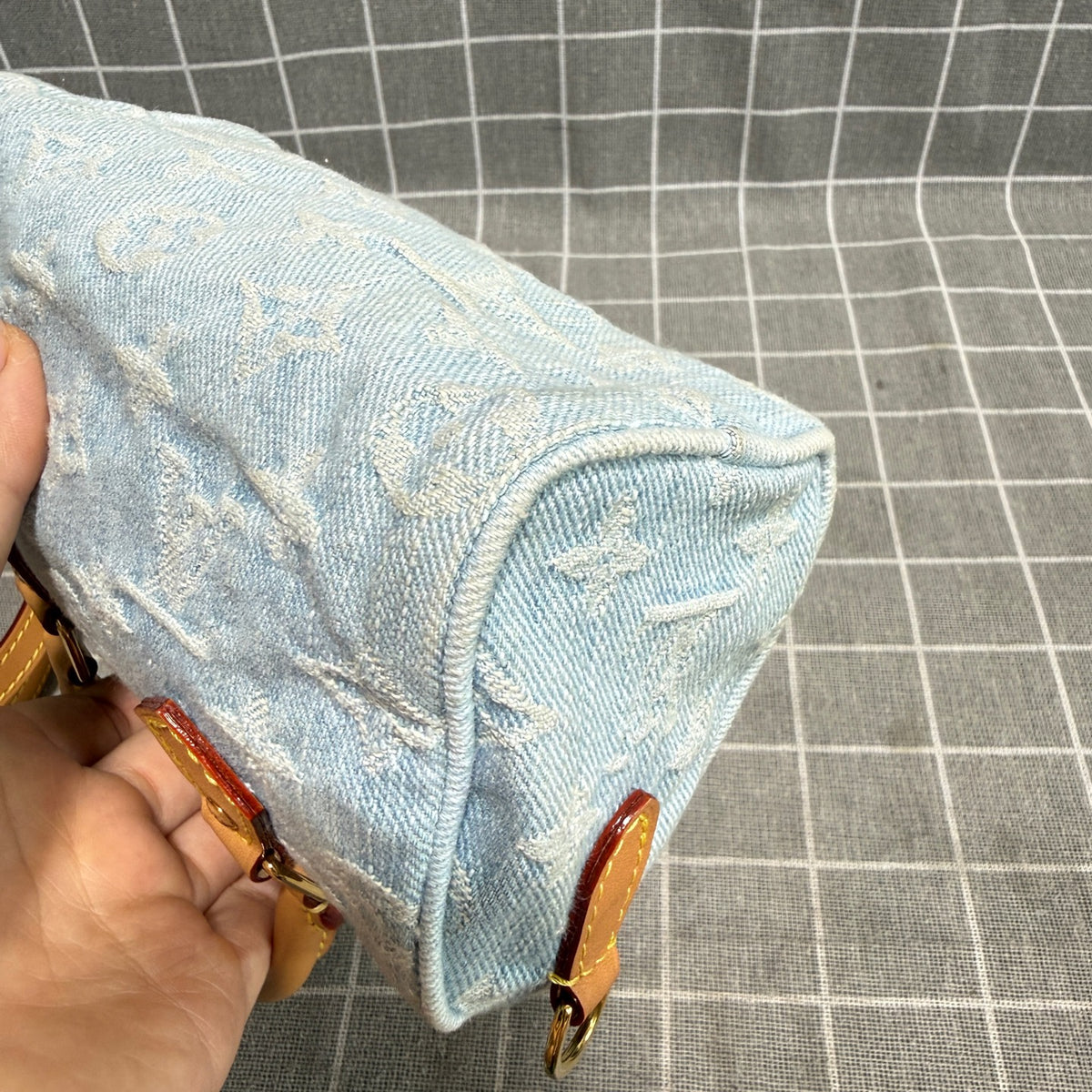 Louis Vuitton NANO SPEEDY gloves Cotton 16x10x7.5 M11212