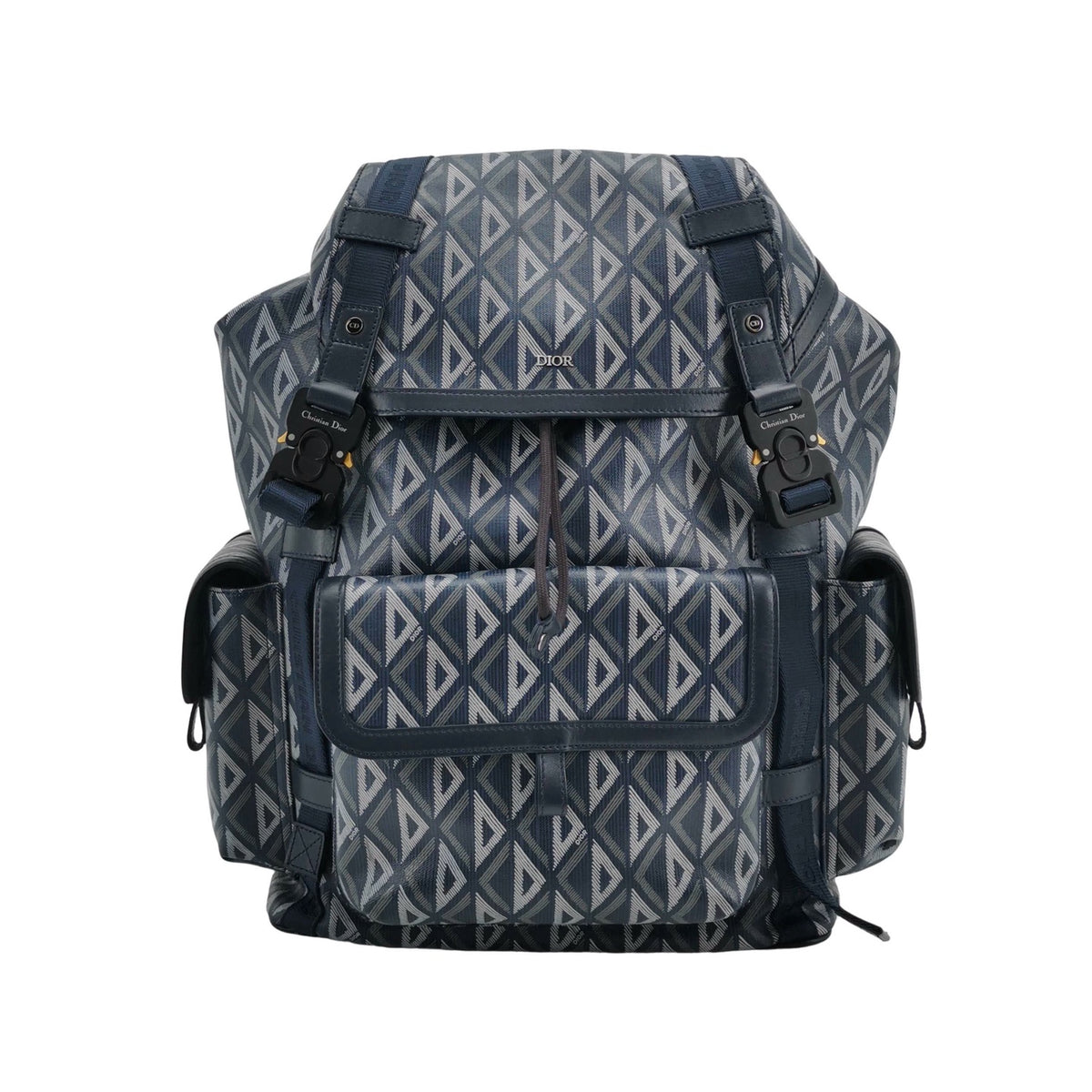 Dior Blue Backpack Length: 33 cm, Height: 46 cm, Thickness: 20 cm 1ESBA163CDP_H36B