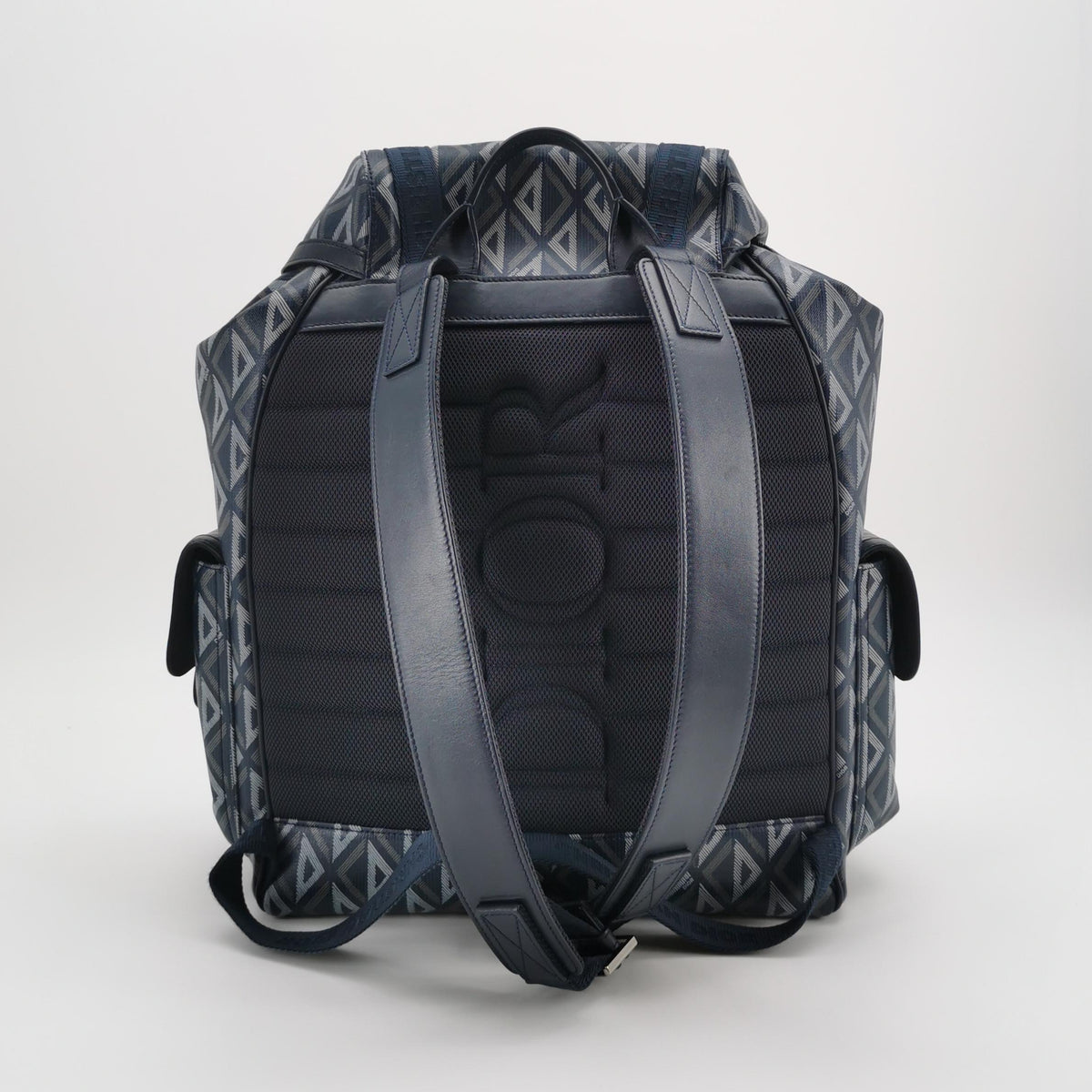 Dior Blue Backpack Length: 33 cm, Height: 46 cm, Thickness: 20 cm 1ESBA163CDP_H36B