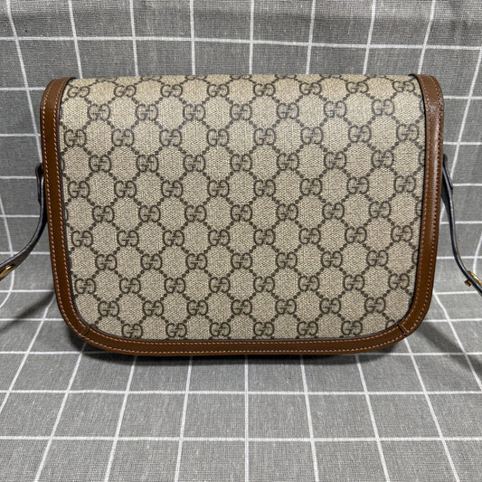 Gucci Brown Saddle Bag