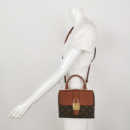 Louis Vuitton Locky Bb Brown Crossbody 20 x 16 x 7.5 M44654