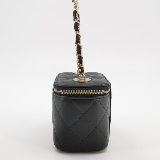 Louis Vuitton Black Crossbody Length: 10.5 cm, Height: 9 cm, Thickness: 7.5 cm
