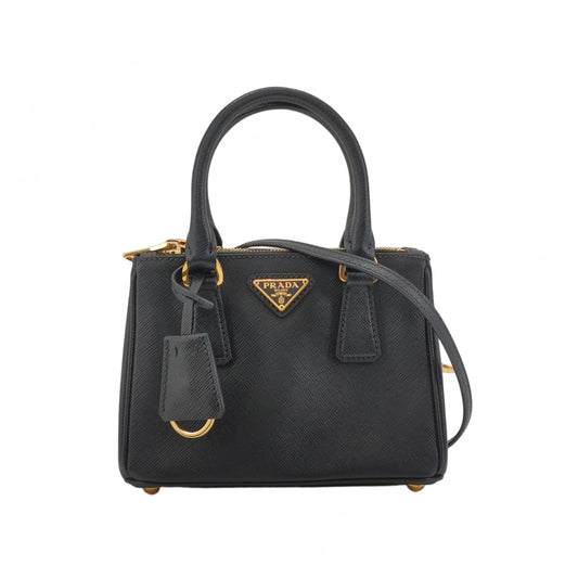 Prada Black Crossbody Length: 18.5 cm, Height: 12.5 cm, Thickness: 9 cm 1BH907-NZV-F0002