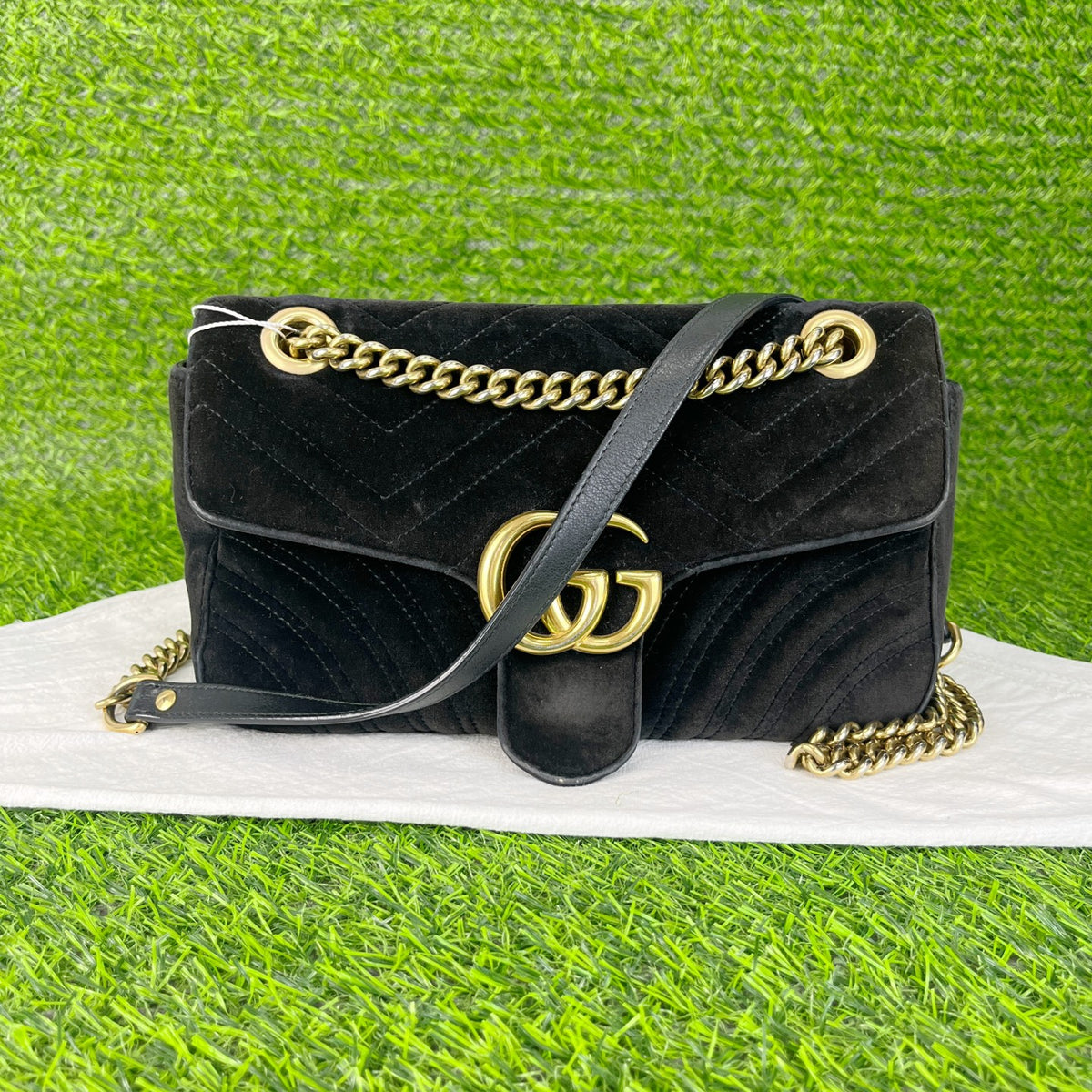 Gucci Velvet Black 443497K4D2T1000