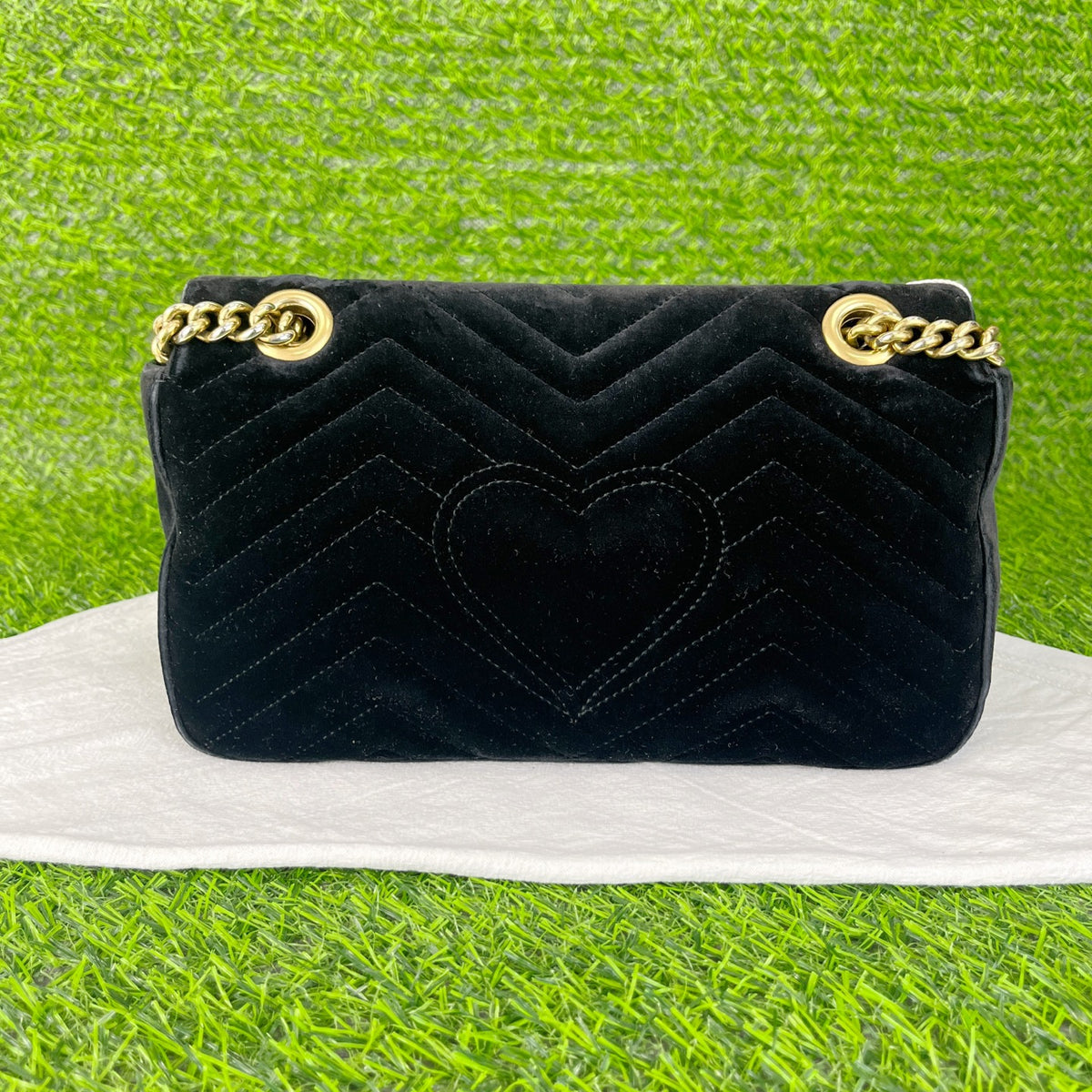 Gucci Velvet Black 443497K4D2T1000