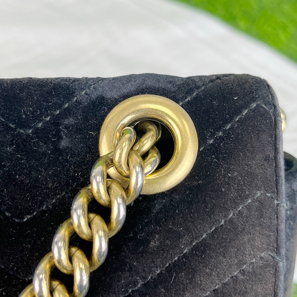 Gucci Velvet Black 443497K4D2T1000
