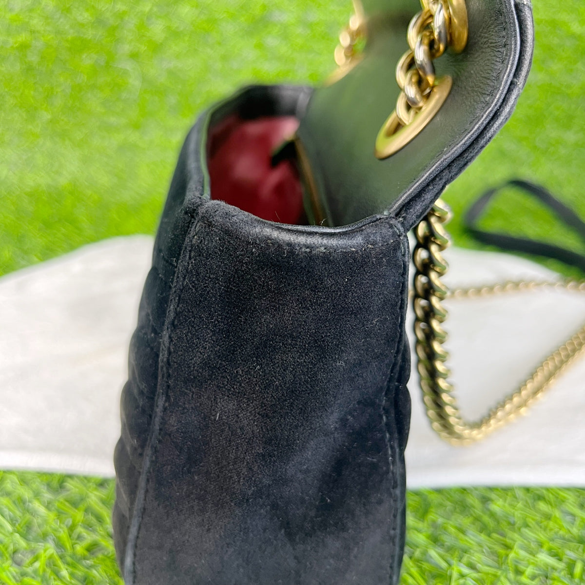 Gucci Velvet Black 443497K4D2T1000