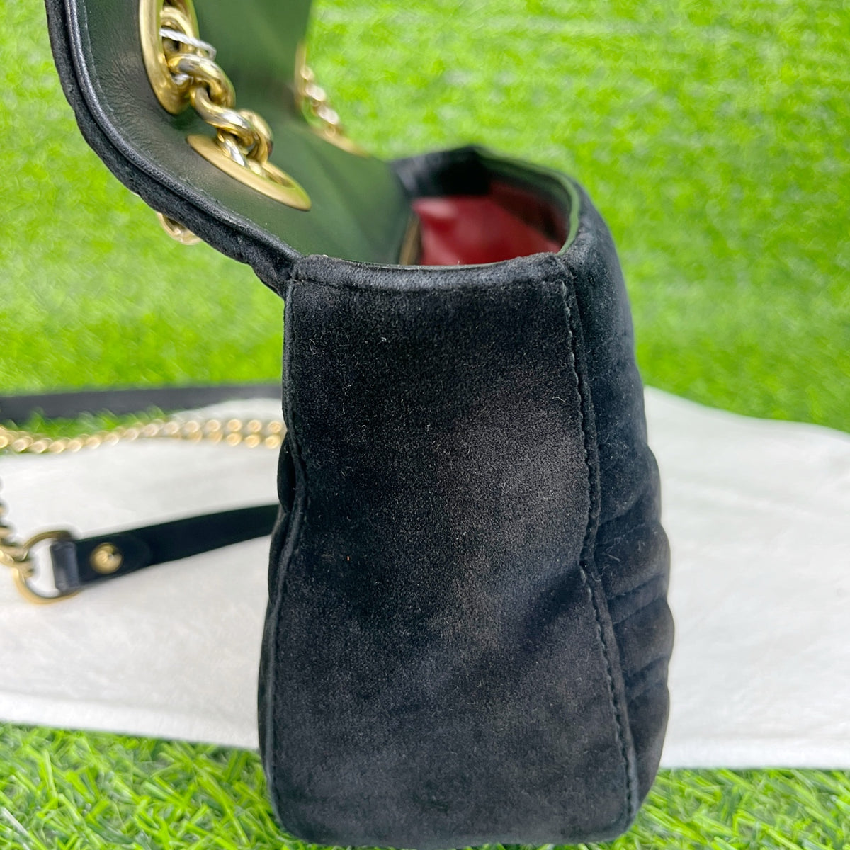 Gucci Velvet Black 443497K4D2T1000