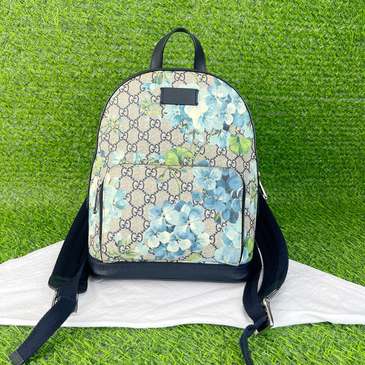 Gucci Blue Backpack 22 cm long x 14 cm wide x 30 cm high 427042-KU2QN-8493