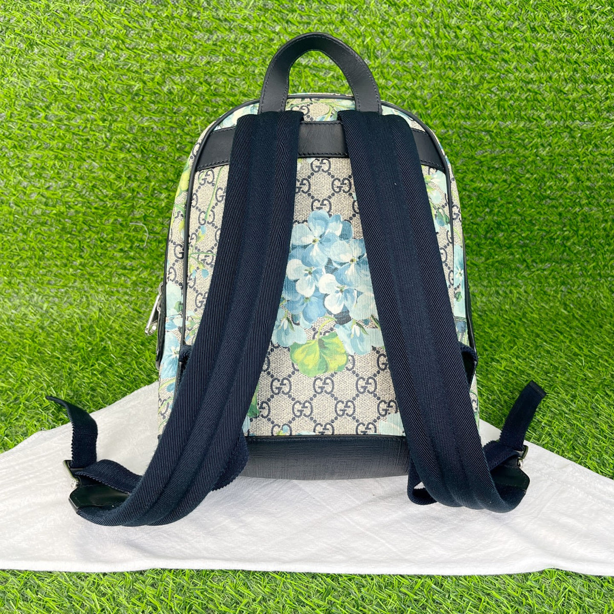 Gucci Blue Backpack 22 cm long x 14 cm wide x 30 cm high 427042-KU2QN-8493