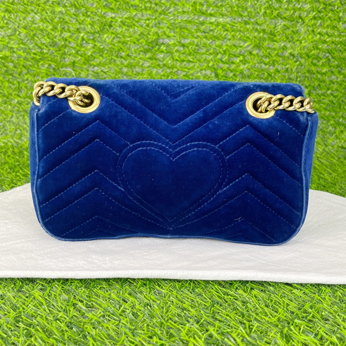 Gucci Velvet Blue 446744-K4D2T-4511