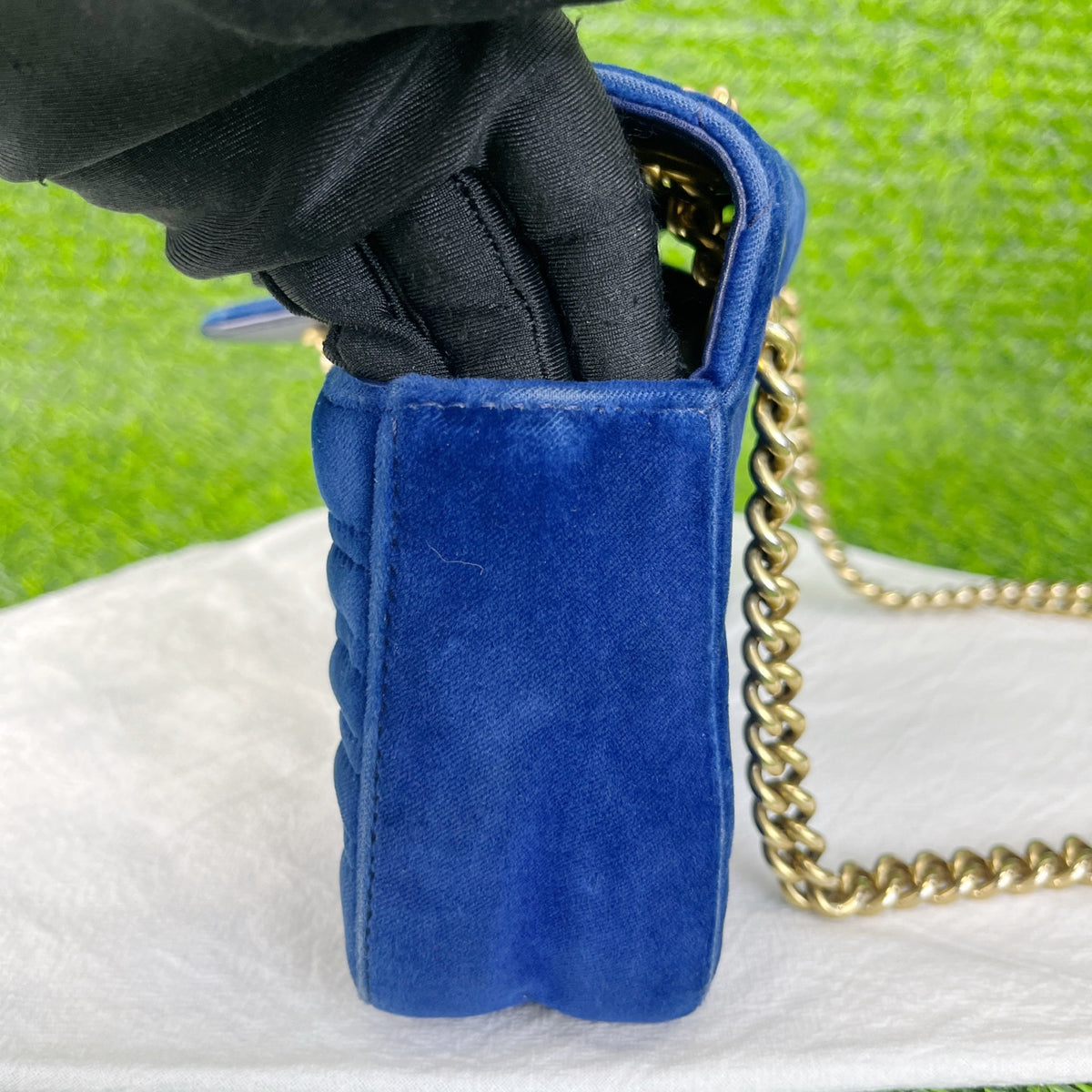 Gucci Velvet Blue 446744-K4D2T-4511