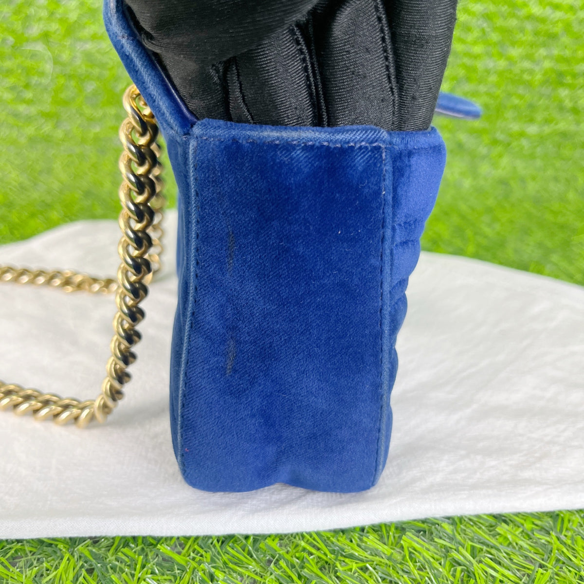 Gucci Velvet Blue 446744-K4D2T-4511