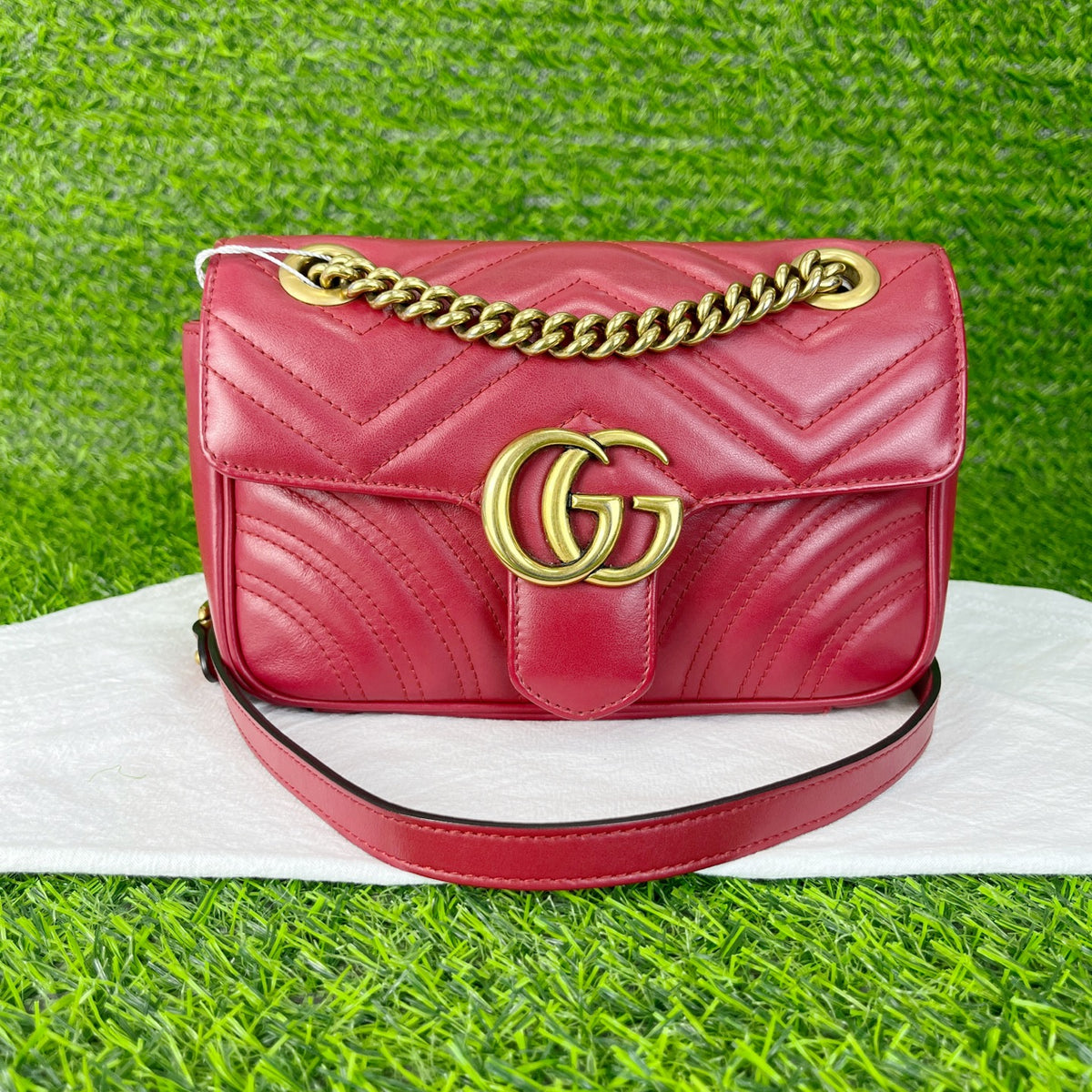 Gucci Red 22 cm long x 5 cm wide x 14 cm high 446744-DRW3T-6433