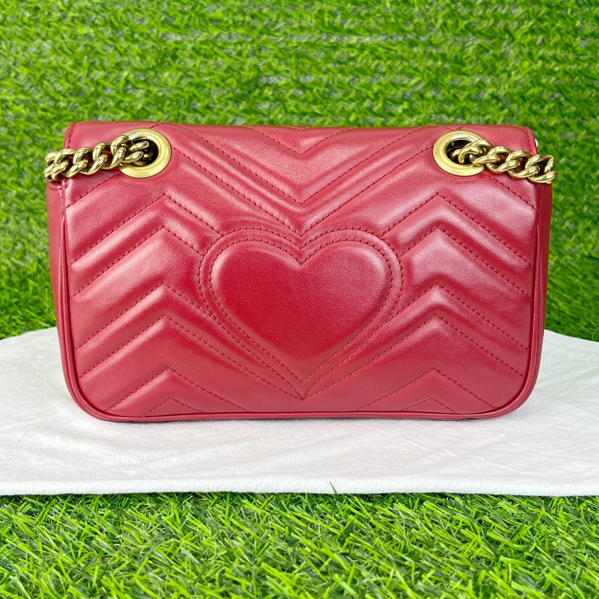 Gucci Red 22 cm long x 5 cm wide x 14 cm high 446744-DRW3T-6433