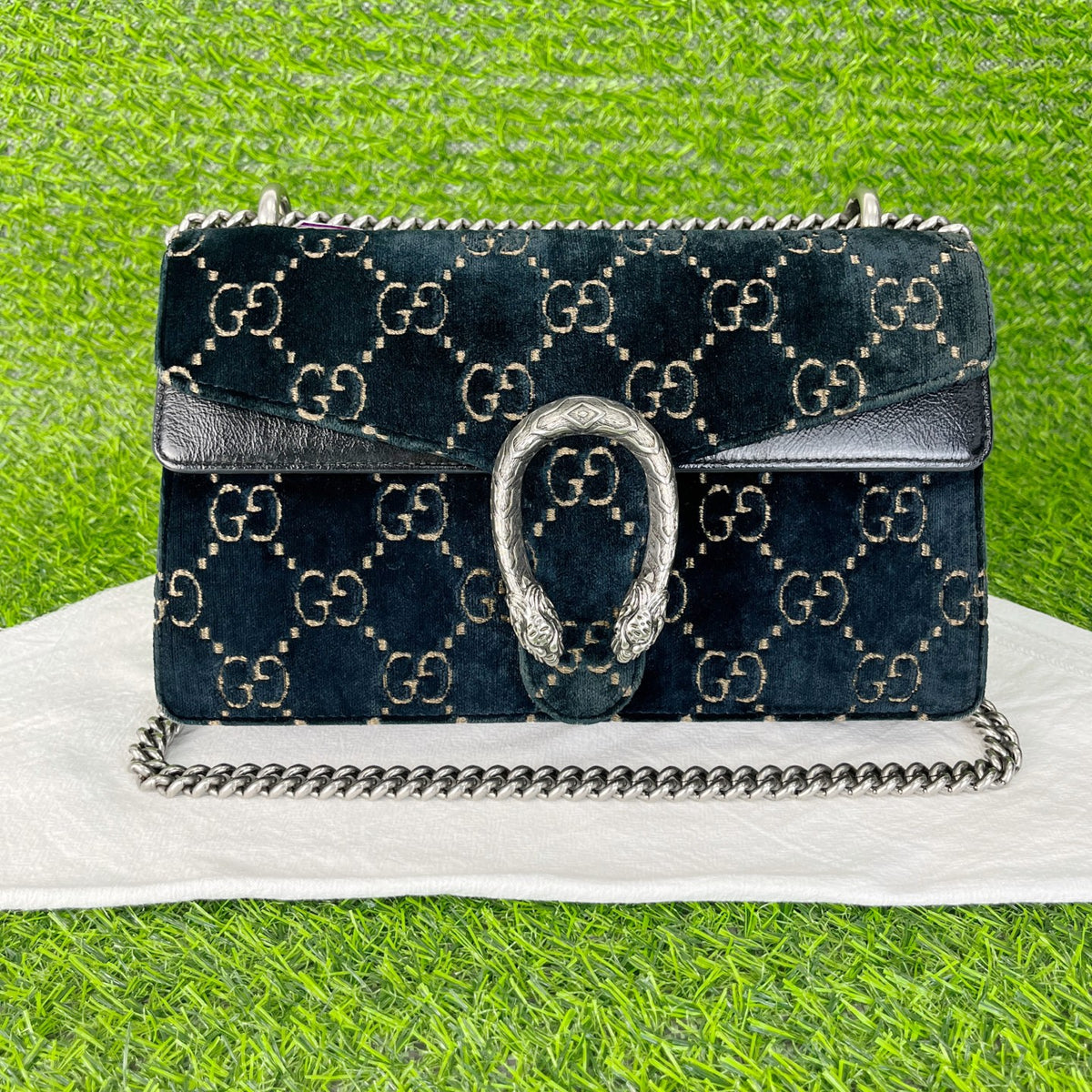 Gucci Velvet Blue 400249-9JTIB-4161