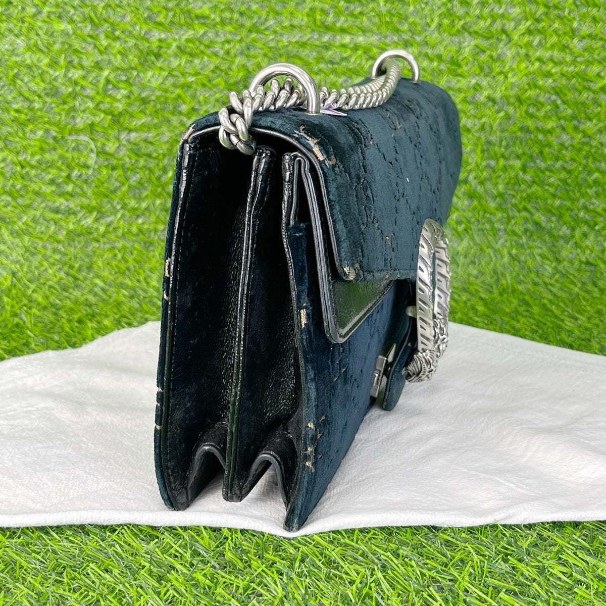 Gucci Velvet Blue 400249-9JTIB-4161