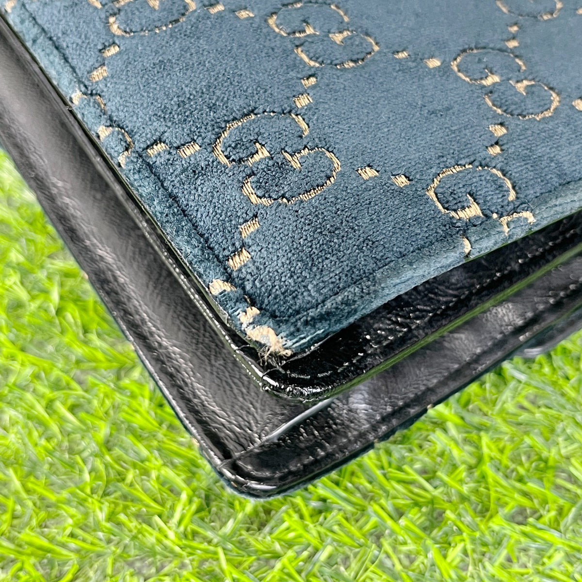 Gucci Velvet Blue 400249-9JTIB-4161