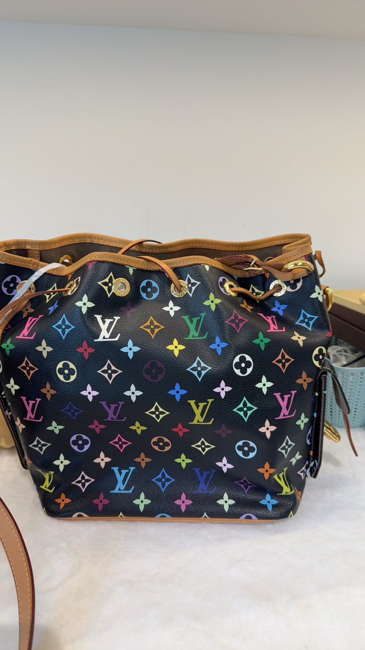 Louis Vuitton Bucket & Drawstring Bag