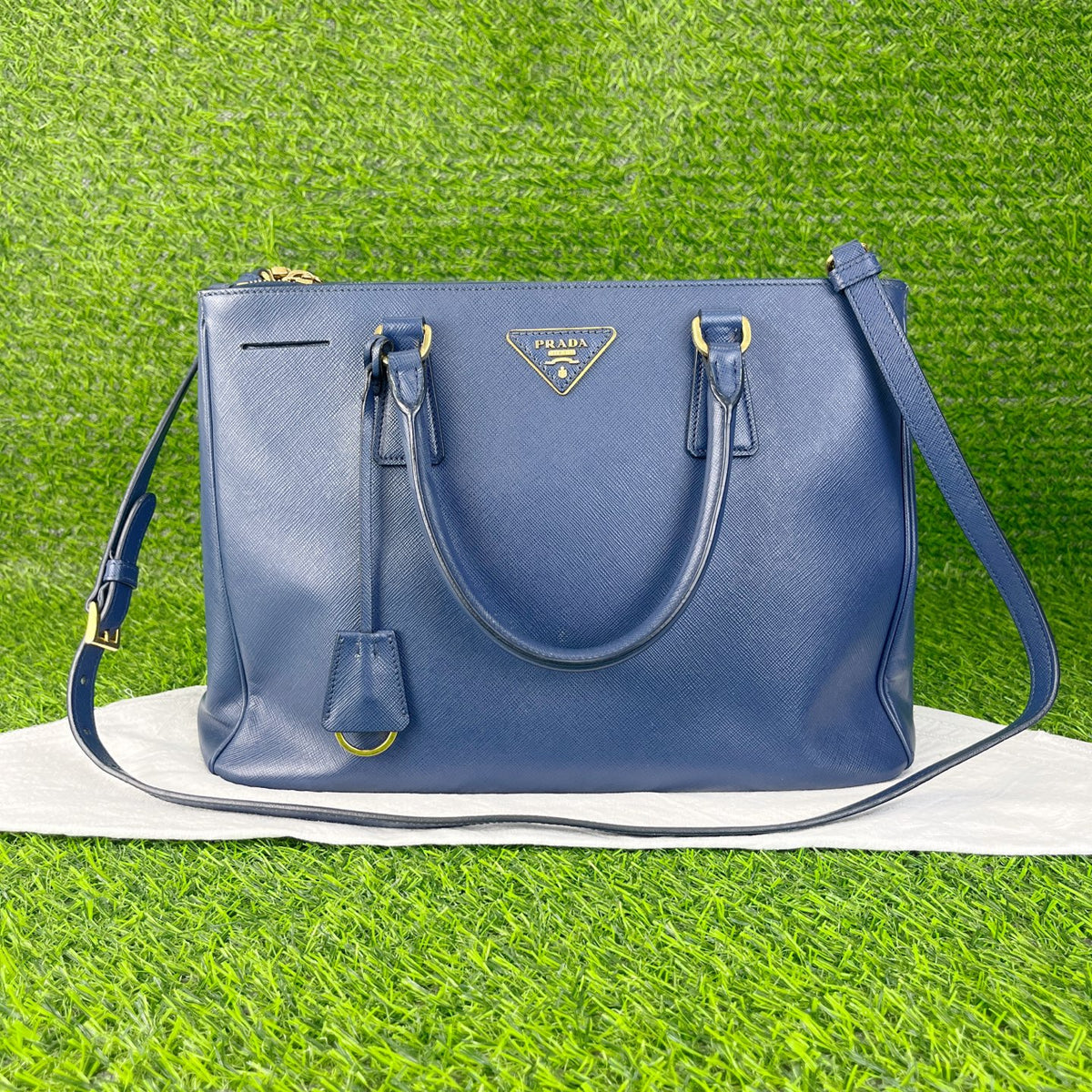 Prada Blue Length 33 x Width 14 x Height 24 cm BN2274-NZV-F0016