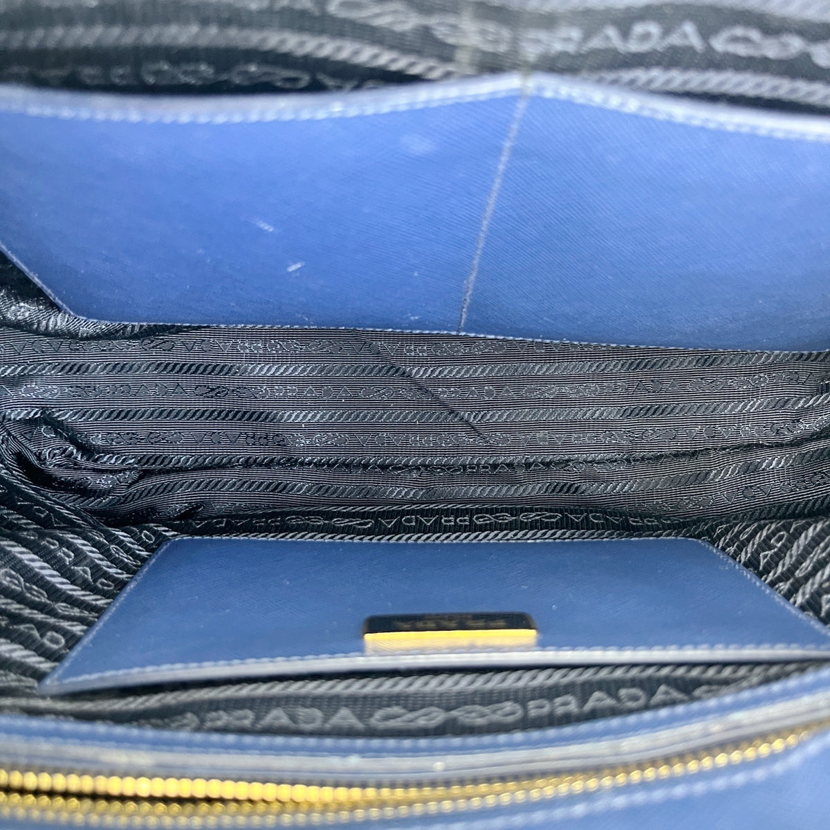 Prada Blue Length 33 x Width 14 x Height 24 cm BN2274-NZV-F0016