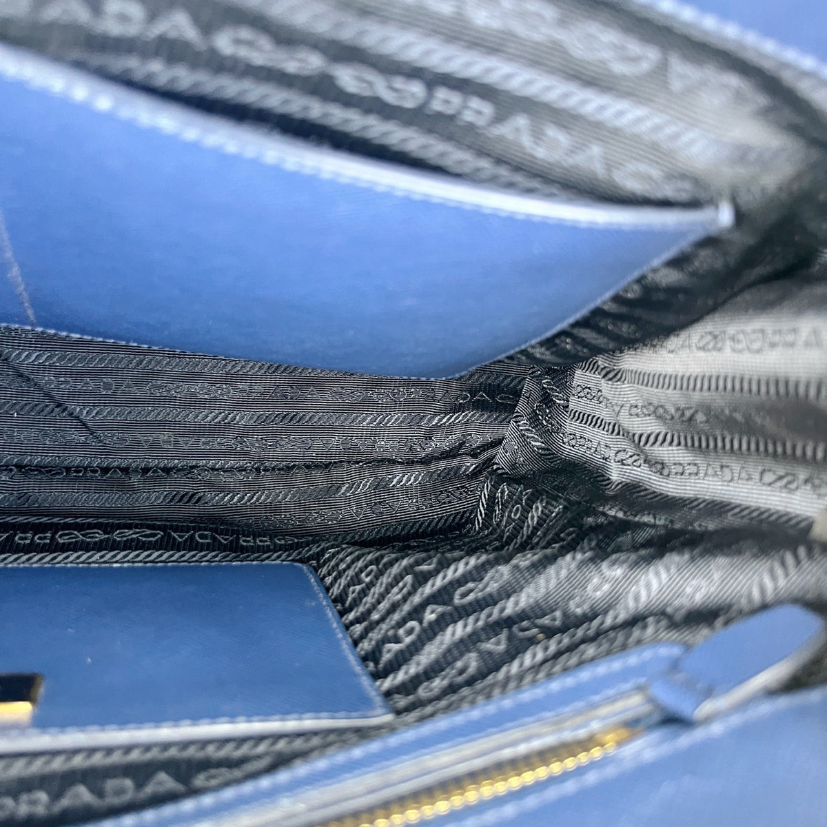 Prada Blue Length 33 x Width 14 x Height 24 cm BN2274-NZV-F0016