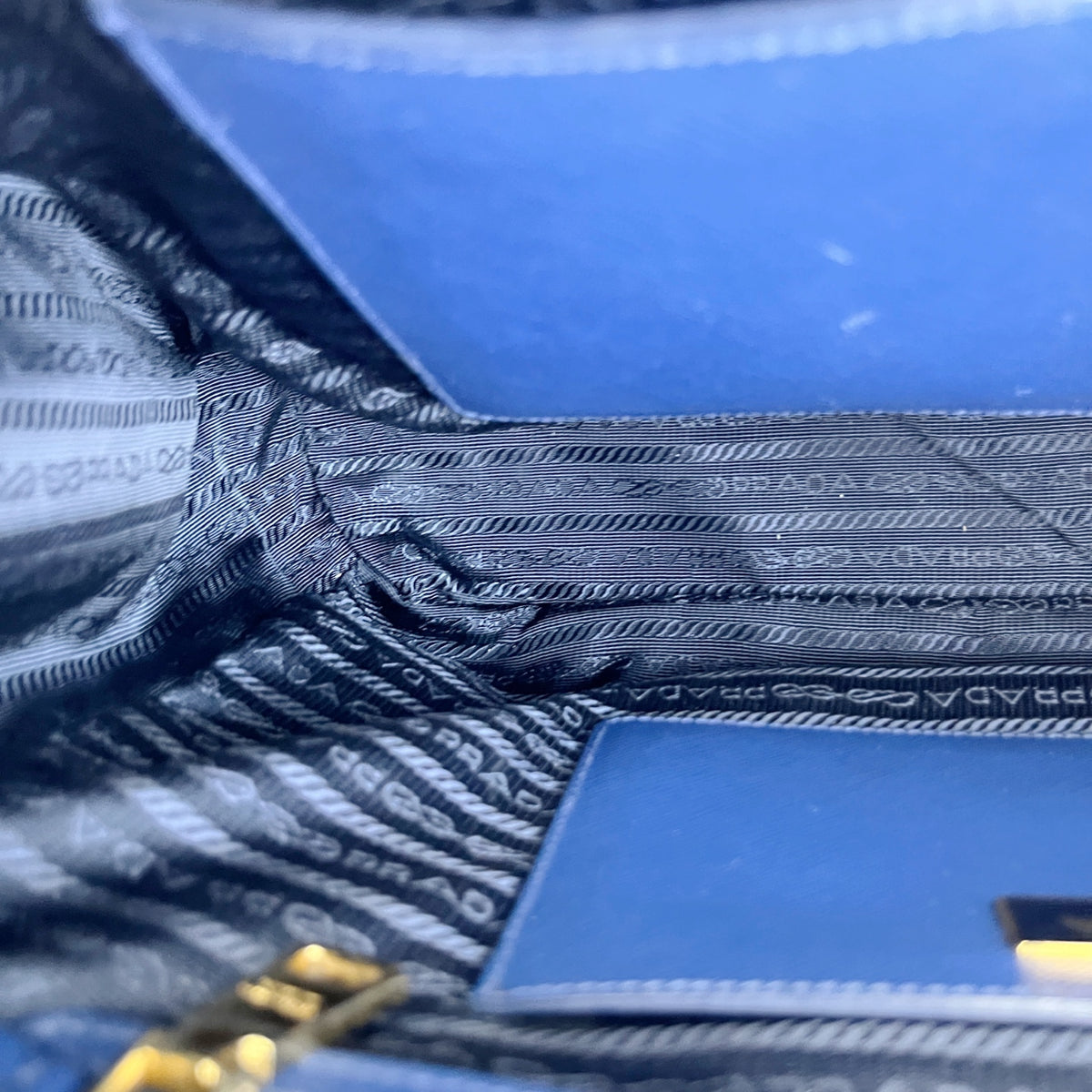 Prada Blue Length 33 x Width 14 x Height 24 cm BN2274-NZV-F0016