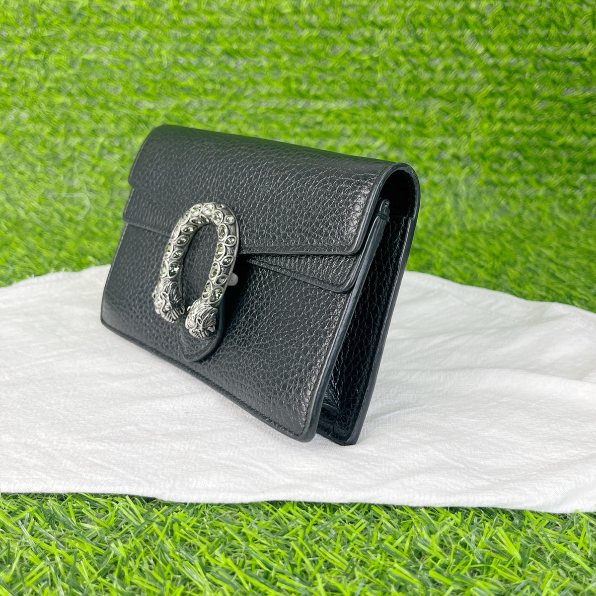 Gucci Dionysus Collection Black 16.5 cm (width) x 10 cm (height) x 4 cm (depth) 476432 CAOGN 8176