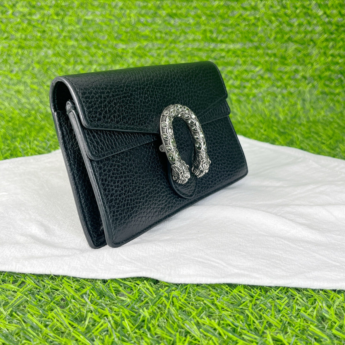 Gucci Dionysus Collection Black 16.5 cm (width) x 10 cm (height) x 4 cm (depth) 476432 CAOGN 8176