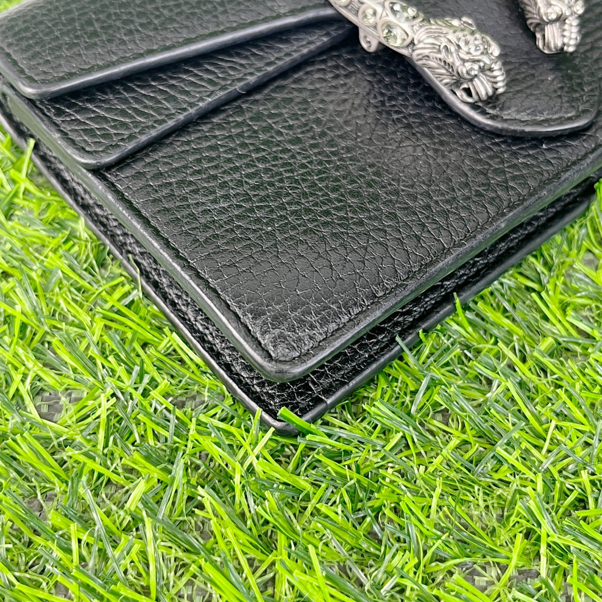 Gucci Dionysus Collection Black 16.5 cm (width) x 10 cm (height) x 4 cm (depth) 476432 CAOGN 8176