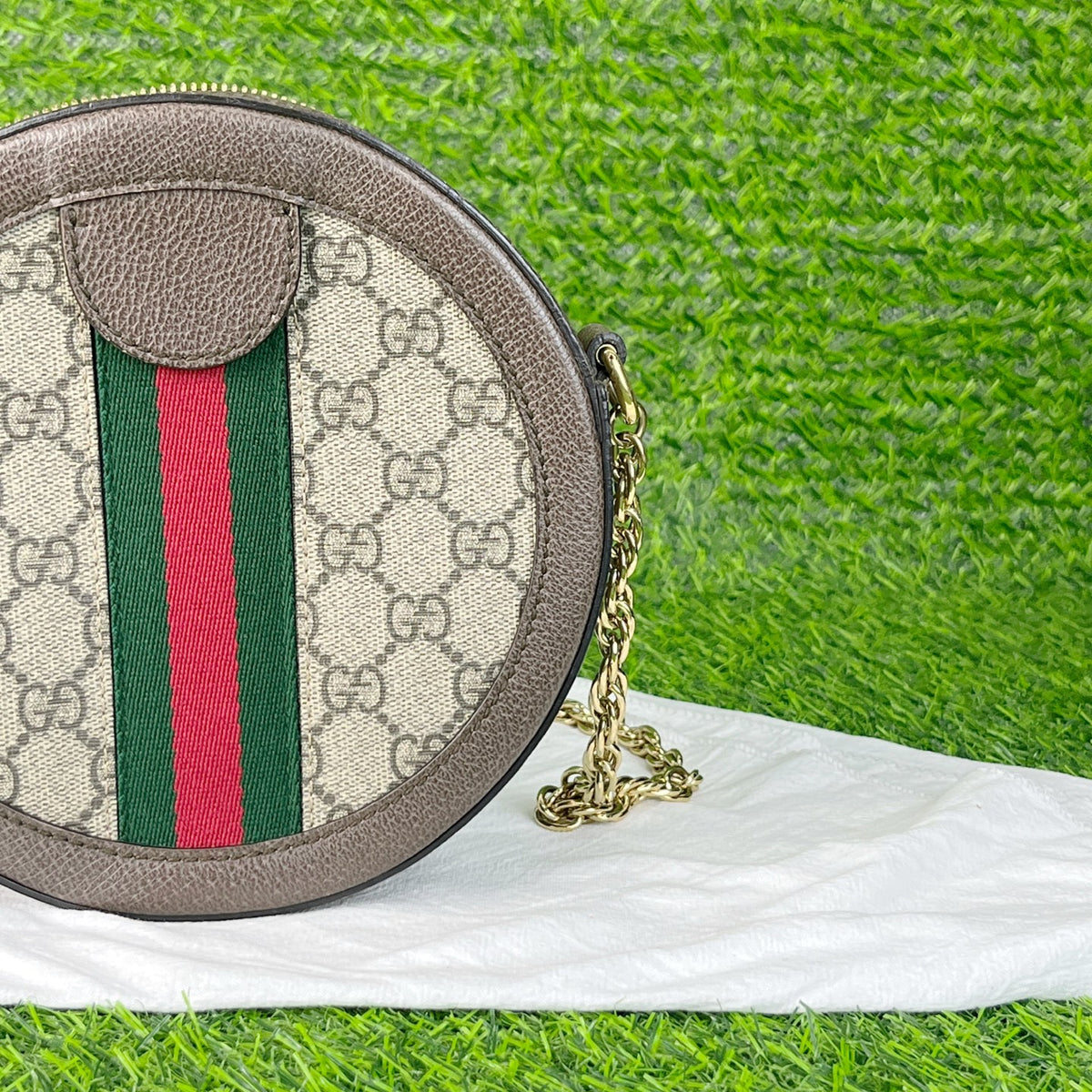 Gucci Ophidia Collection 18 cm (width) x 18 cm (height) x 4.5 cm (depth) 550618 96I3B 8745