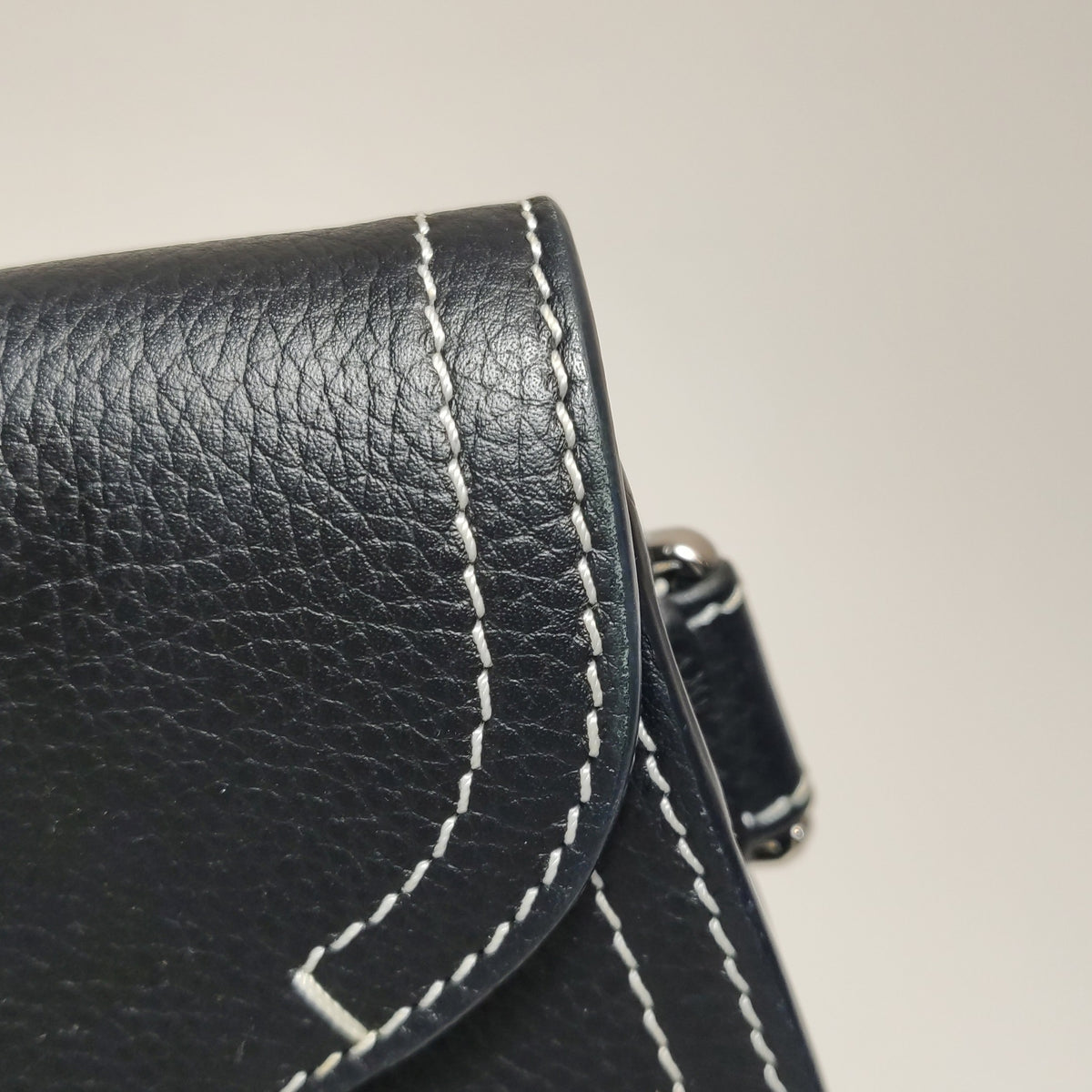 Dior Black Saddle Bag Length: 24 cm, Height: 16 cm, Thickness: 3.5 cm 1ADPO095YKK H00N