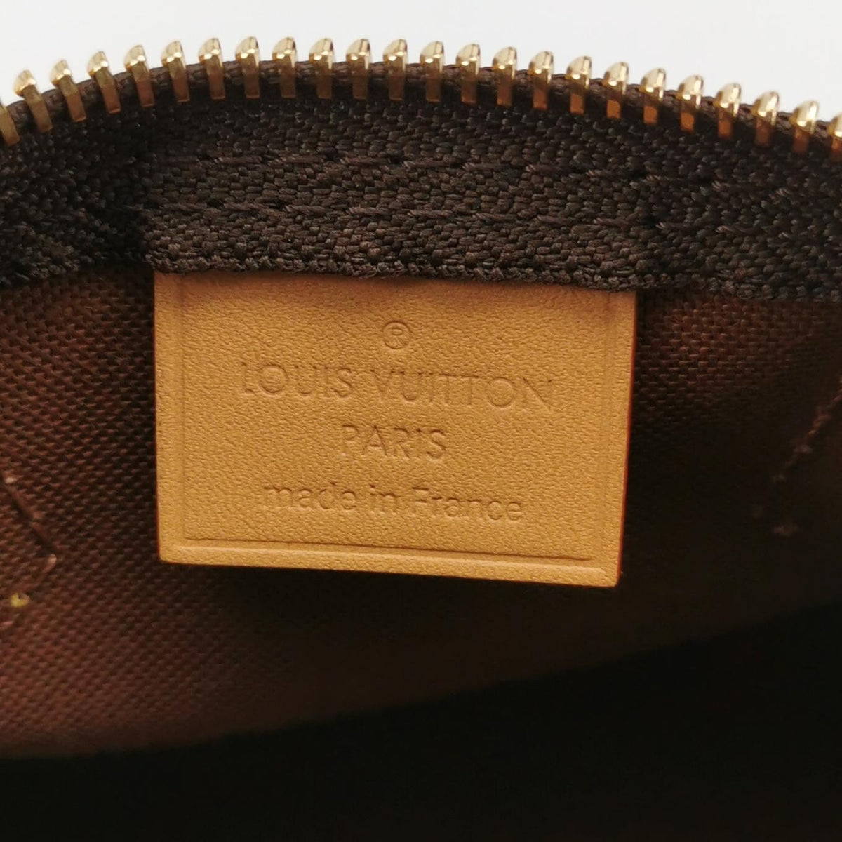 Louis Vuitton Nano Speedy Brown Shoulder Bag 16.5 x 10 x 7cm M81085